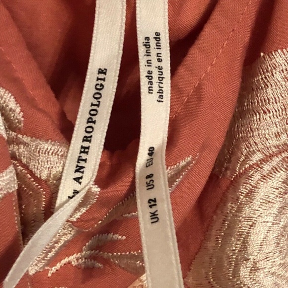 Do not buy : Anthropologie Lucille floral embroidered  dress - Picture 6 of 6